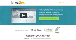 Desktop Screenshot of netfox.com