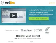 Tablet Screenshot of netfox.com